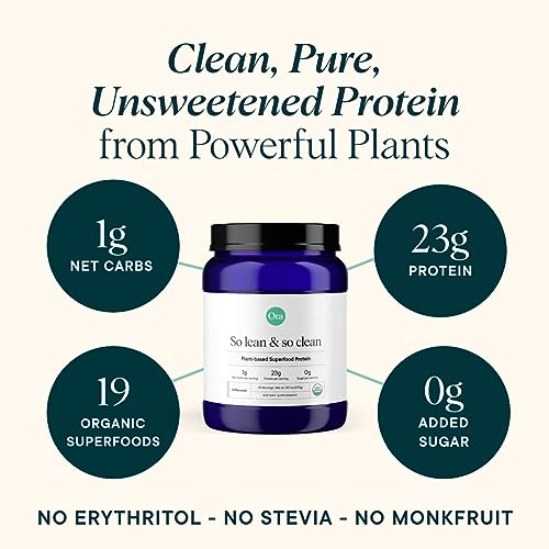 Ora Organic Vegan Protein Powder - 23g Plant Based Protein Powder for Women and Men Ora OrganicBuy Supplements Australia