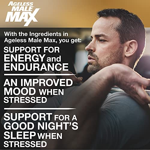 Ageless Male Max Chewable Nitric Oxide Booster Supplement for Men – High Potency New VitalityBuy Supplements Australia
