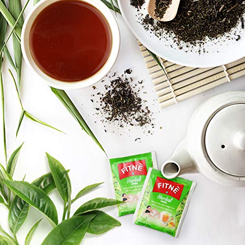 FITNE Green Tea Herbal Honey Lemon With Garcinia Senna Infusion Gentle Detox Cleanse FITNÈBuy Supplements Australia