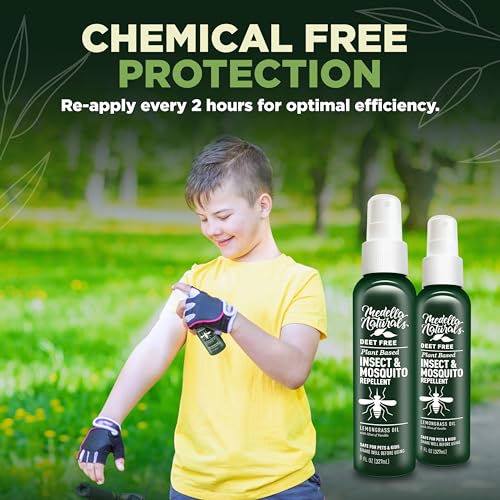 Deet-Free Insect & Mosquito Repellent Pack of 2 (8 oz) – Nice Smelling Medella NaturalsBuy Supplements Australia