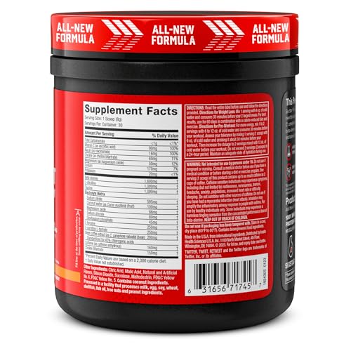 Six Star Pre-Workout Explosion Ripped 2.0 Peach Mango - Endurance Powder with Caffeine Six StarBuy Supplements Australia