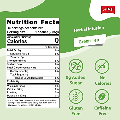 FITNE Green Tea Herbal Honey Lemon With Garcinia Senna Infusion Gentle Detox Cleanse FITNÈBuy Supplements Australia