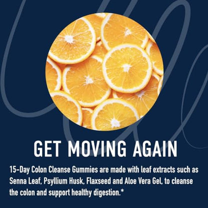 15 Day Colon Cleanse & Detox Gummies | Occasional Constipation & Bloating Relief SMNutritionBuy Supplements Australia