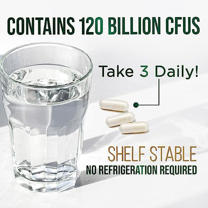 Nature's Peak Probiotics for Digestive Health - 120 Billion CFU with Diverse Strains Nature's PeakBuy Supplements Australia