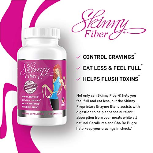Skinny Fiber 120 Capsules, Appetite Suppressant Effective Weight Management for Women Skinny FiberBuy Supplements Australia