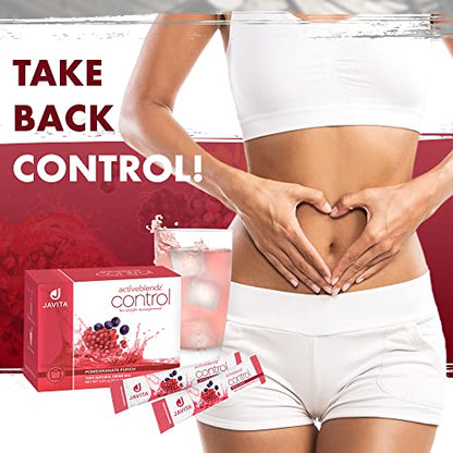 Javita ActiveBlendz Control Fruit Powder Drink Instant Beverage Made w/Pomegranate JAVITABuy Supplements Australia