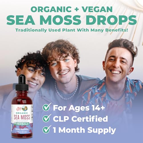 MaryRuth's Irish Sea Moss Liquid Drops | Sugar Free | SeaMoss for Gut Health and Immune MaryRuth OrganicsBuy Supplements Australia