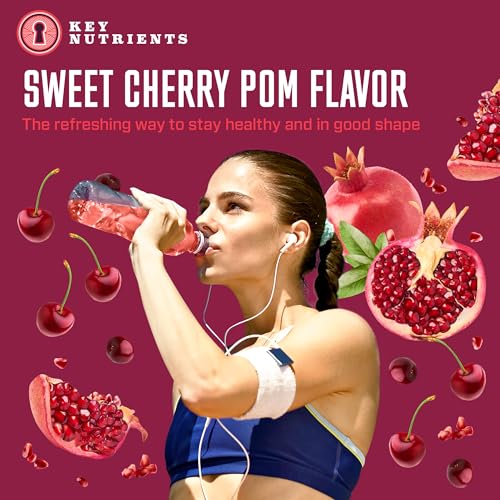 KEY NUTRIENTS Multivitamin Electrolytes Powder No Sugar - Sweet Cherry Pom Electroly KEY NUTRIENTSBuy Supplements Australia