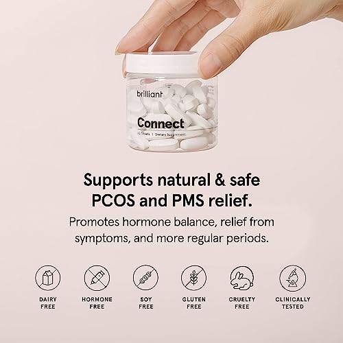 Brilliant Connect Period Health Supplement – Promotes Relief from Cramps, Fatigue Feel BrilliantBuy Supplements Australia