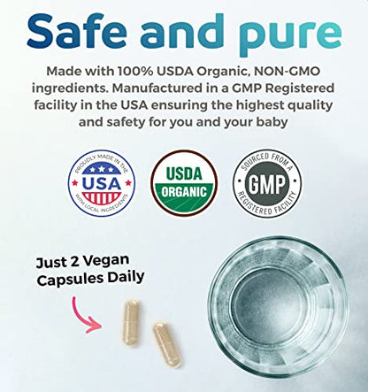 USDA Organic Lactation Supplement - Increase Milk Supply with Herbal Breastfeeding PURE COBuy Supplements Australia