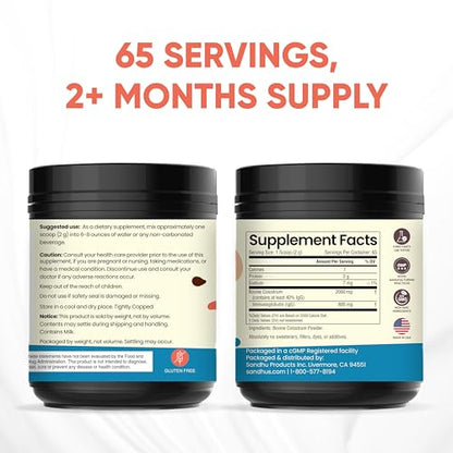 Sandhu's Pure Bovine Colostrum Powder Supplement for Humans |40% IgG Highly Sandhu'sBuy Supplements Australia