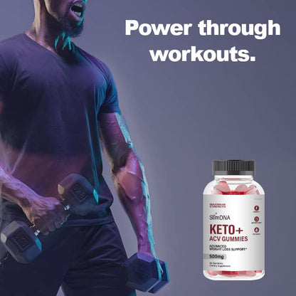 kivus Slim DNA Keto Gummies - Slim DNA Keto + ACV Gummies (Single, 60 Gummies) kivusBuy Supplements Australia