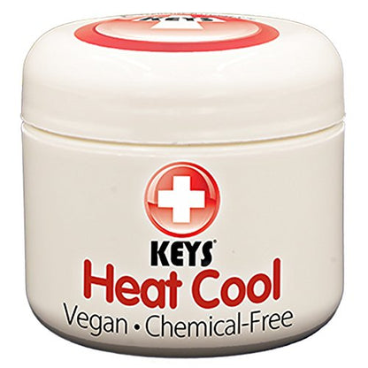 Keys Heat Cool Vegan, Chemical-Free, All Natural Therapy for Muscle Aches, Joints, and Sports Injuries made with Pure Organic Avocado Oil, Camphor, Menthol, and Wintergreen, No Petrolatum, 2 ounces KeysBuy Supplements Australia