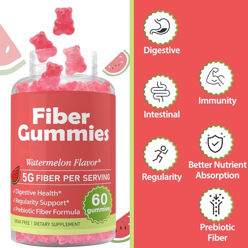 Fiber Gummies for Adults-Probiotic & Prebiotic Fiber Gummies for Men & Women HerodianowBuy Supplements Australia
