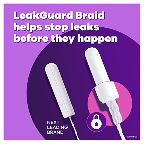 Tampax Radiant Tampons Multipack, Regular/Super/Super Plus Absorbency, With Leakguard Braid TampaxBuy Supplements Australia