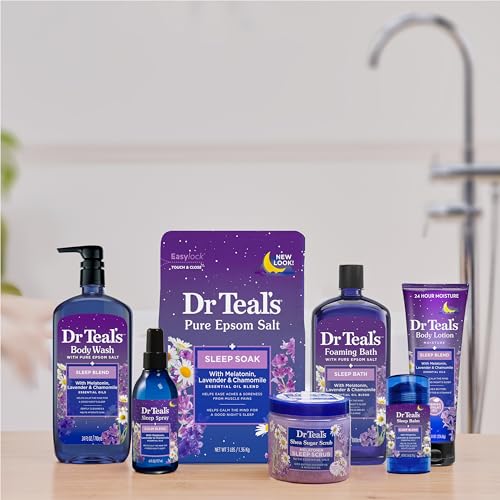 Dr Teal's Sleep Spray with Melatonin & Essential Oil Blend, 6 fl oz (Pack of 3) Dr Teal'sBuy Supplements Australia
