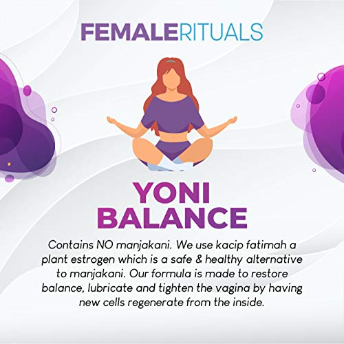 FEMALE RITUALS Yoni Balance Vaginal Tightening Pills 30 Pack - Vaginal Rejuvenation & Vagina Moisturizer FEMALE RITUALSBuy Supplements Australia