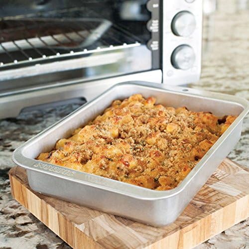 Nordic Ware Naturals Compact Rectangular Pan - Natural Uncoated Aluminum, Toaster Oven and Broiler Safe Nordic WareBuy Supplements Australia