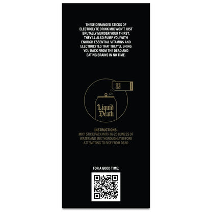 Liquid Death Electrolyte Death Dust - Hydration Powder Packets - 3 Flavors - 12-Stick Liquid DeathBuy Supplements Australia