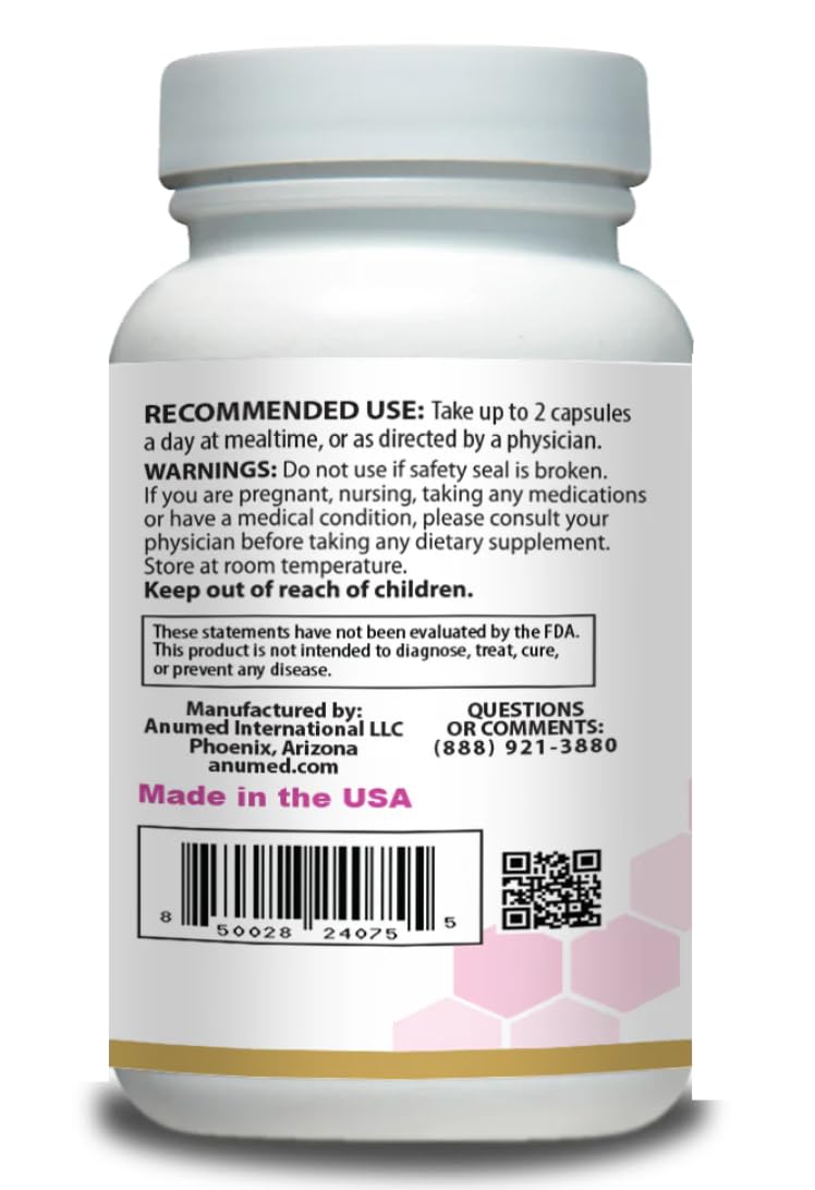 Women’s Multivitamin with Iron, Vitamin D3, Magnesium, B-Complex & Herbal Support – 60 Capsules – Energy, Hormone Balance, Heart Health – AnuMed AnuMed InternationalBuy Supplements Australia