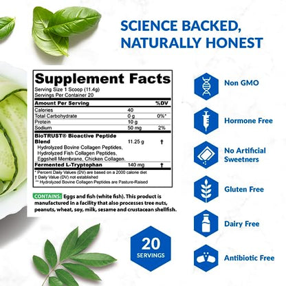 BioTrust Ageless Multi Collagen Peptides Powder – 5 Types (I, II, III, V, X) – Hydrolyzed BioTrustBuy Supplements Australia