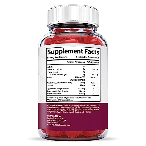 Justified Laboratories ProFast Keto ACV Gummies 1000MG Pro Fast Vegan Non GMO Justified LaboratoriesBuy Supplements Australia