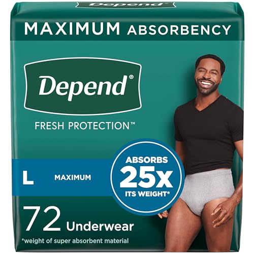 Depend Fresh Protection Adult Incontinence Underwear for Men DependBuy Supplements Australia