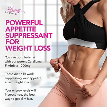 Skinny Fiber 120 Capsules, Appetite Suppressant Effective Weight Management for Women Skinny FiberBuy Supplements Australia