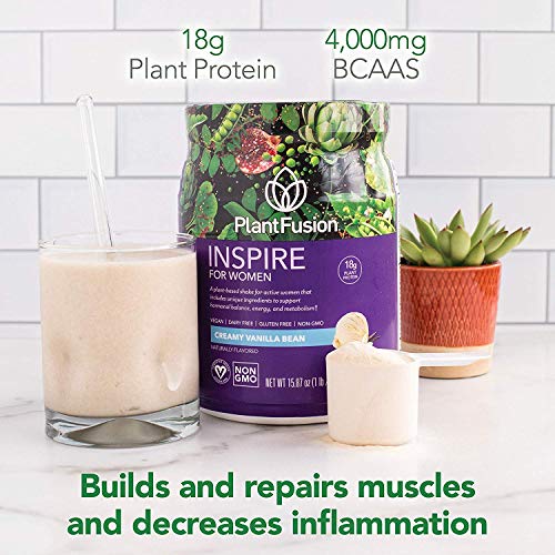 PlantFusion Inspire Plant Protein Powder for Women - Low Carb Protein Powder for Lean PlantFusionBuy Supplements Australia
