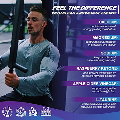 VEGEPOWER Keto Fast Diet Pills- Ketone Slim Pro 180 Capsules-Apple Cider Vinegar VEGEPOWERBuy Supplements Australia