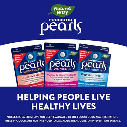 Nature's Way Probiotic Pearls for Women, Vaginal and Digestive Health Nature's WayBuy Supplements Australia