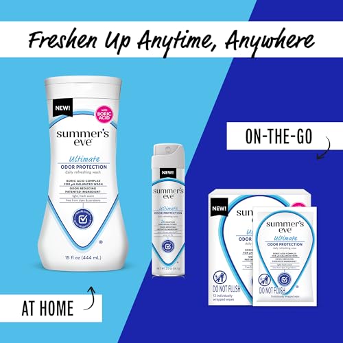 Summer's Eve, Ultimate Odor Control, Feminine Spray for Odor Protection, Talc-Free, Absorbs Moisture, 2 oz Summer's EveBuy Supplements Australia