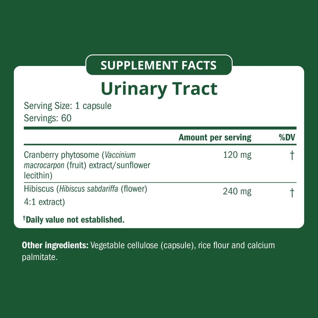 Semaine Urinary Tract Cleanse & Protect – 60 ct, Bladder Support Supplement for Women, Flushes Urinary Tract. Combines Cranberry Proanthocyanidins with Hibiscus SemaineBuy Supplements Australia