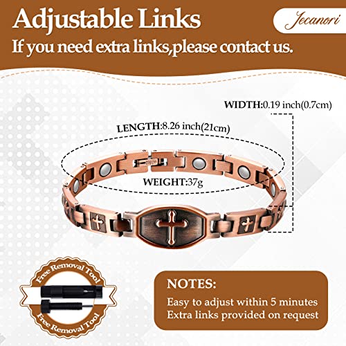 Jecanori Copper Bracelets for Women,Classic Magnetic Copper Bracelet,Valentine's Day JecanoriBuy Supplements Australia