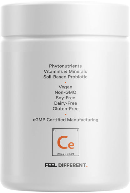 Codeage Clearhead Echinacea+ Supplement - Echinacea, Schisandra, Feverfew, Coptis, American Ginseng, Astragalus, Garlic, Probiotics, Vitamins C & D3, Zinc, Selenium - Clear Head Vitamin - 90 Capsules CodeageBuy Supplements Australia