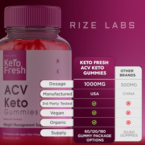 (3 Pack) Keto Fresh ACV Gummies, Keto Fresh ACV Gummies for Advanced Weight Loss rize labsBuy Supplements Australia