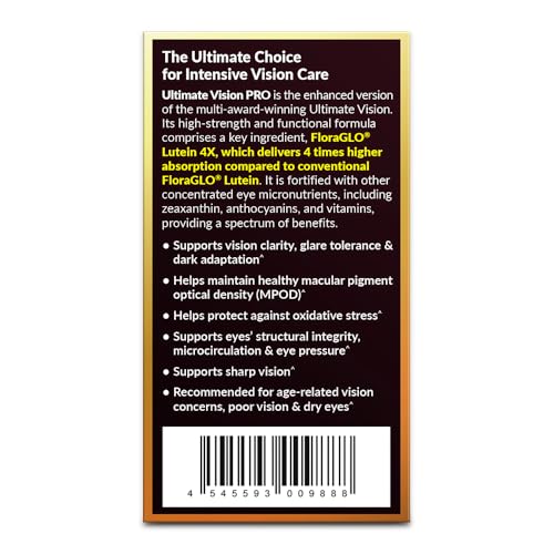 AFC Japan Ultimate Vision PRO - Eye Formula with FloraGLO Lutein 4X AFCBuy Supplements Australia