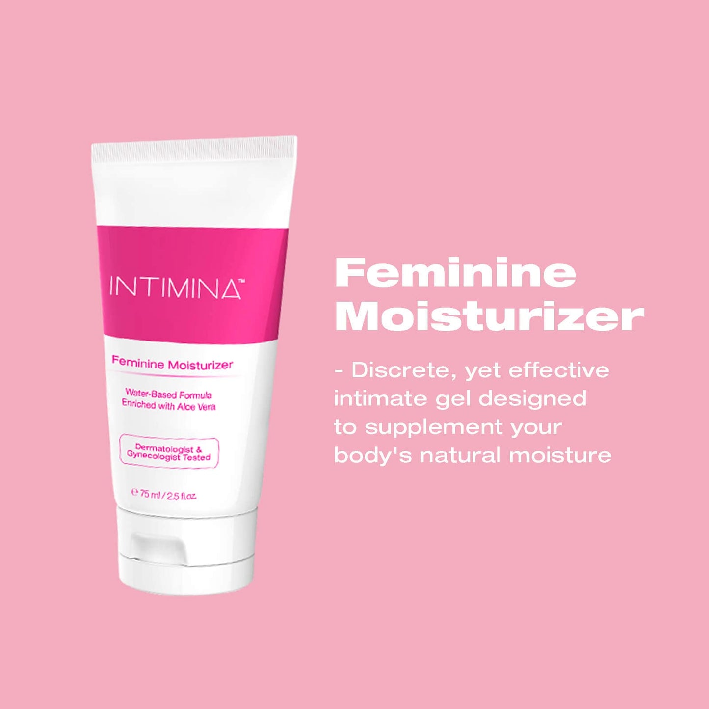 Intimina Feminine Moisturizer - Vaginal Moisturizer - Personal Lubricant for Women Water Based Lubrication INTIMINABuy Supplements Australia