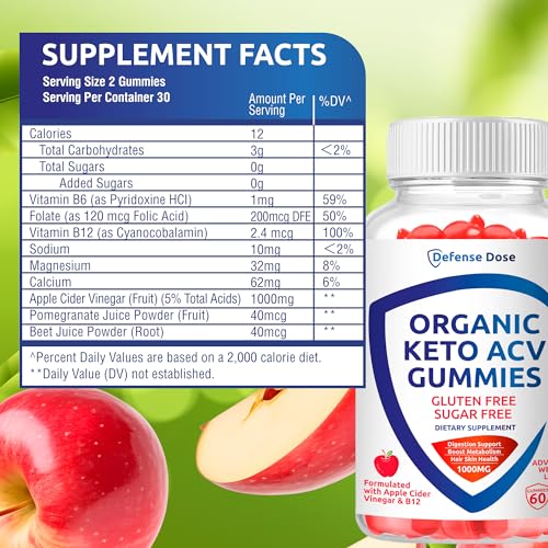 Organic Keto ACV Gummy Advanced Weight Loss - Gluten & Sugar Free Pro Active Rapid Belly Defense DoseBuy Supplements Australia