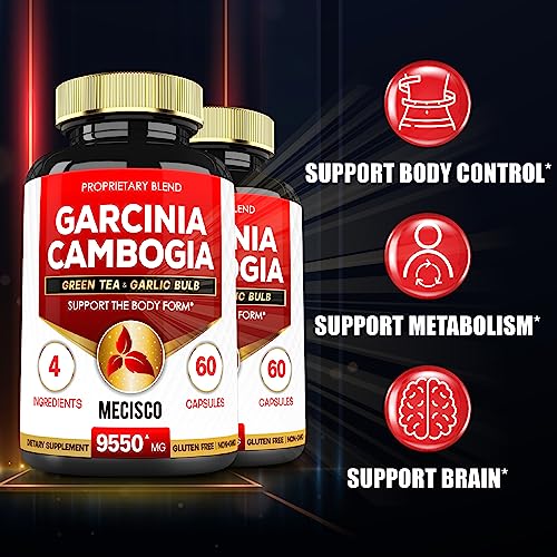 Garcinia Cambogia 9550mg - 4 Month Supply - Supplement for Men and Women - A Natural MeciscoBuy Supplements Australia