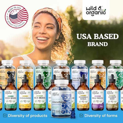 Wild & Organic Glutathione Gummies - Reduced Glutathione for Liver Cleanse & Antioxidants Wild & OrganicBuy Supplements Australia