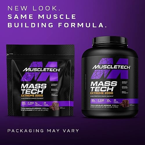 Muscletech Mass Gainer Mass-Tech Extreme 2000, Muscle Builder Whey Protein Powder MuscleTechBuy Supplements Australia