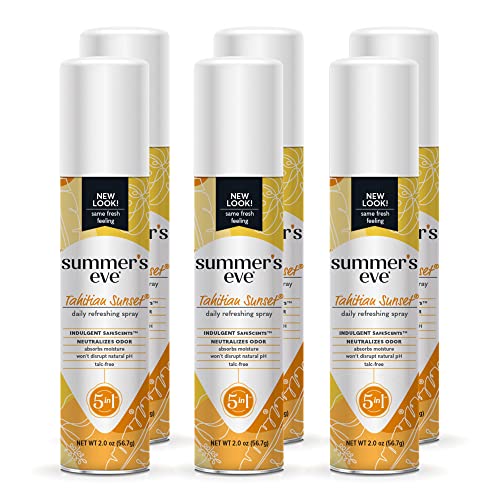 Summer's Eve Tahitian Sunset Daily Feminine Spray, 2 oz, 6 Pack Summer's EveBuy Supplements Australia