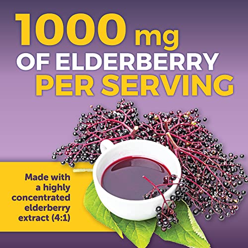 Viva Naturals Sambucus Elderberry with Vitamin C and Zinc for Adults - 5 in 1 Sambucus Viva NaturalsBuy Supplements Australia