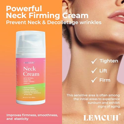 Neck Firming Cream for Women: Neck Cream - Neck Tightening Cream - Neck Creams LemcuhBuy Supplements Australia