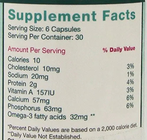 Seacure 180 Capsules Proper NutritionBuy Supplements Australia