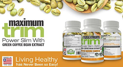 Most Effective Formulation MAXIMUMTRIM Garcinia CAMBOGIA with Green Coffee Bean Maximum SlimBuy Supplements Australia