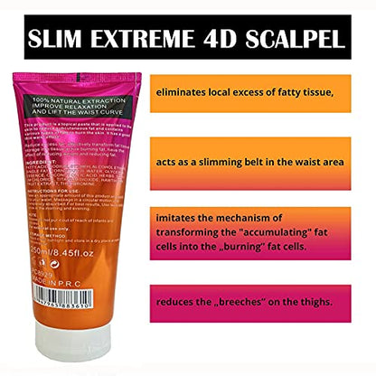 MYSHELL Hot Cream, Fat Burner Sweat Cream,Slimming Cream 250ml,Cellulite Treatment MYSHELLBuy Supplements Australia
