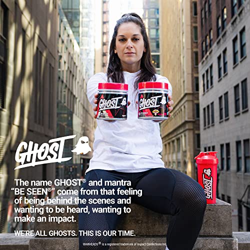 GHOST Pump Nitric Oxide Powder, Peach - 40 Servings - Sugar-Free & Stim-Free Pre GHOSTBuy Supplements Australia
